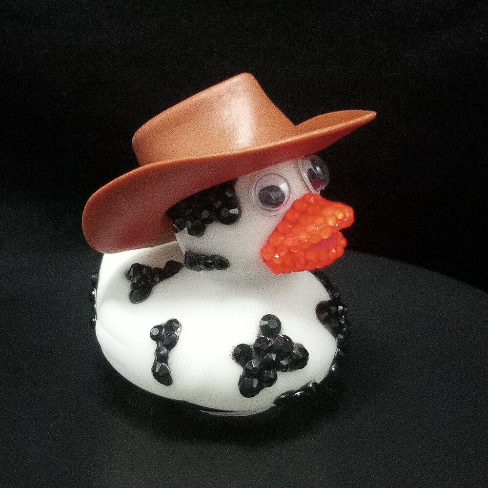 Hot Pink Nurse Bling Rubber Duck, Jeep Duck, Bedazzled Nurse, Unique, Fun Gift,